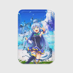 Картхолдер Magsafe магнитный Aqua Beach