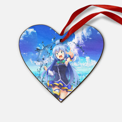Деревянная игрушка Сердце Aqua Beach