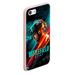Чехол для iPhone 5/5S матовый Battlefield 2042 game art - фото 2