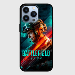 Чехол для iPhone 13 Pro Battlefield 2042 game art
