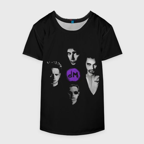 Накидка на куртку 3D Depeche mode band, цвет 3D печать - фото 4