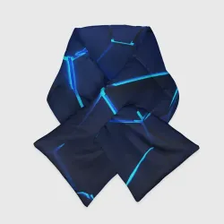 Шарф-пуховик 3D 3D плиты neon steel неоновые плиты