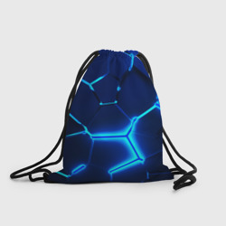 Рюкзак-мешок 3D 3D плиты neon steel неоновые плиты