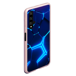 Чехол для Honor 20 3D плиты neon steel неоновые плиты - фото 2