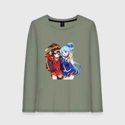 Женский лонгслив хлопок Aqua Meg