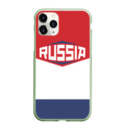 Чехол для iPhone 11 Pro матовый Russia