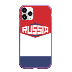 Чехол для iPhone 11 Pro Max матовый Russia