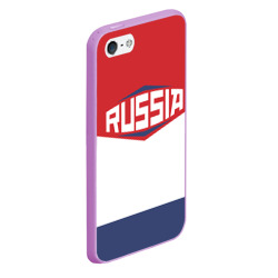 Чехол для iPhone 5/5S матовый Russia - фото 2