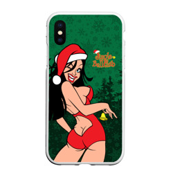 Чехол для iPhone XS Max матовый Jingle Bell Club