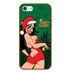 Чехол для iPhone 5/5S матовый Jingle Bell Club