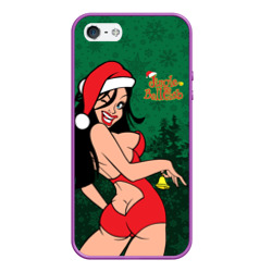 Чехол для iPhone 5/5S матовый Jingle Bell Club