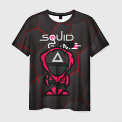 Squid game black – Мужская футболка 3D с принтом купить со скидкой в -26%