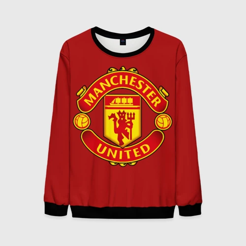 Мужской свитшот 3D Manchester United F.C