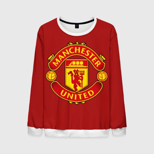 Мужской свитшот 3D Manchester United F.C