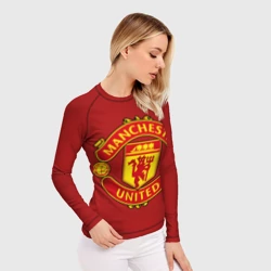 Женский рашгард 3D Manchester United F.C - фото 2