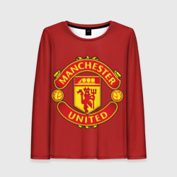 Женский лонгслив 3D Manchester United F.C