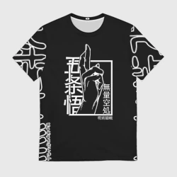 Мужская футболка 3D Знак Итадори, магическая битва