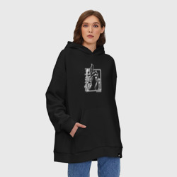 Худи SuperOversize хлопок Знак Итадори сукуна Jujutsu Kaisen - фото 2
