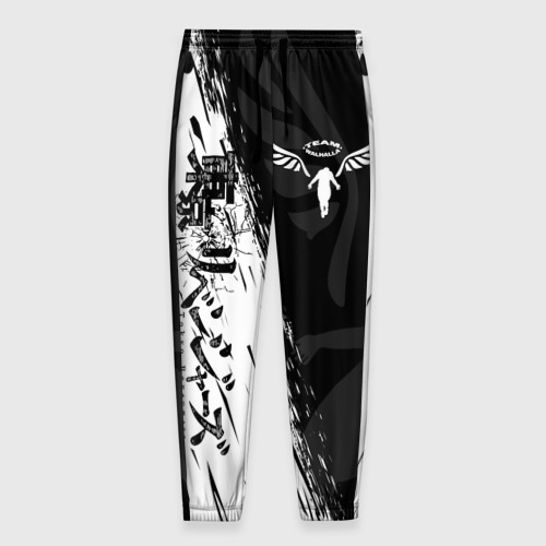 Мужские брюки с принтом Токийские мстители: Walhalla клан, вид спереди №1