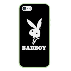 Чехол для iPhone 5/5S матовый Bad boy кролик нефор