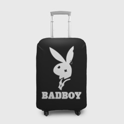 Чехол для чемодана 3D Bad boy кролик нефор