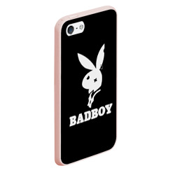 Чехол для iPhone 5/5S матовый Bad boy кролик нефор - фото 2