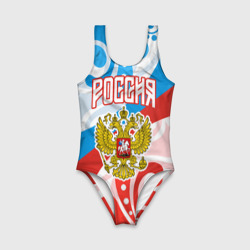 Детский купальник 3D Россия! Герб - фото 2