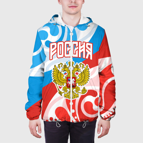 Мужская куртка 3D Россия! Герб, цвет 3D печать - фото 4
