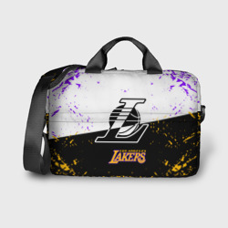 Сумка для ноутбука 3D Коби Брайант Los Angeles Lakers,