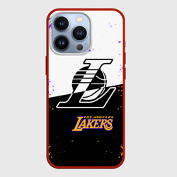 Чехол для iPhone 13 Pro Коби Брайант Los Angeles Lakers,