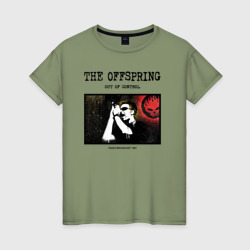Женская футболка хлопок The Offspring out of control