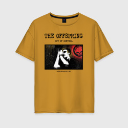 Женская футболка хлопок Oversize The Offspring out of control