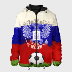 Мужская куртка 3D Российский футбол арт