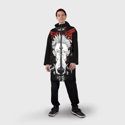 Дождевик унисекс 3D Заклинание Итадори сукуна - фото 2