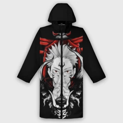 Дождевик унисекс 3D Заклинание Итадори сукуна