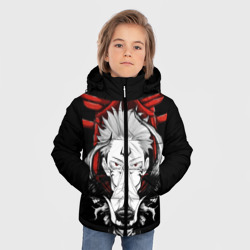 Зимняя куртка для мальчиков 3D Заклинание Итадори сукуна - фото 2