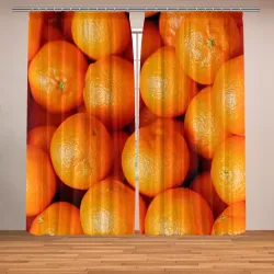 Фотошторы Куча мандаринчиков