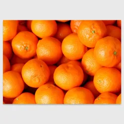 Поздравительная открытка Куча мандаринчиков