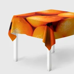 Скатерть 3D Куча мандаринчиков