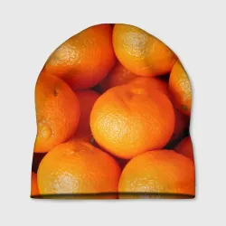 Шапка 3D Куча мандаринчиков