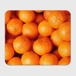 Прямоугольный коврик для мышки Куча мандаринчиков