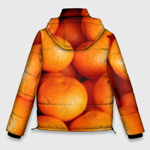 Мужская зимняя куртка 3D Мандаринчик чик, цвет красный - фото 2