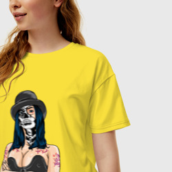 Женская футболка хлопок Oversize Мексиканочка - фото 2