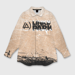 Женская рубашка oversize 3D Linkin Park Рок Группа Линкин Парк