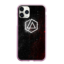 Чехол для iPhone 11 Pro Max матовый Linkin Park Logo Линкин Парк