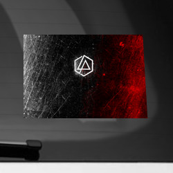 Наклейка на автомобиль Linkin Park Logo Линкин Парк