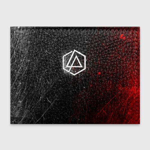 Обложка для студенческого билета Linkin Park Logo Линкин Парк, цвет черный