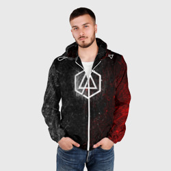 Мужская ветровка 3D Linkin Park Logo Линкин Парк - фото 2