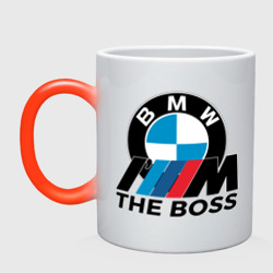 Кружка хамелеон BMW boss