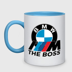 Кружка двухцветная BMW boss